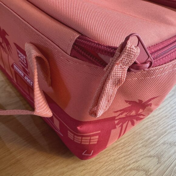 TRADER JOE's 2025 Mini Insulated Reusable Tote Bag, Peach - Picture 7 of 16